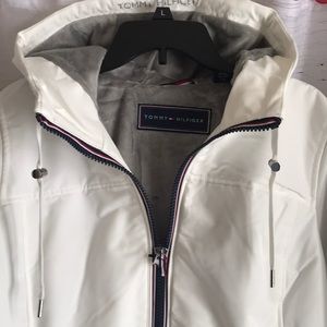 Tommy Hilfiger women’s hooded soft shell coat
